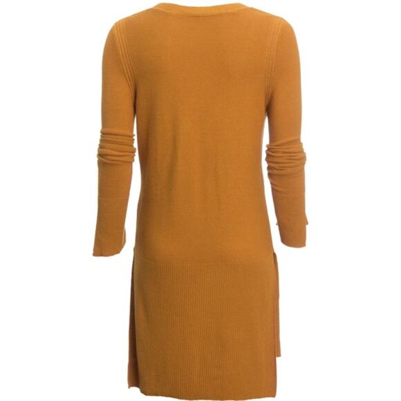 Free People Criss Cross Tunic Sweater Dress in Ginger Root - Picture 7 of 9